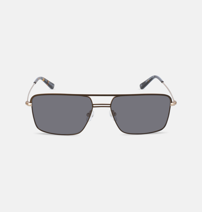 Lunettes de soleil Homme BRUN Cardiff face