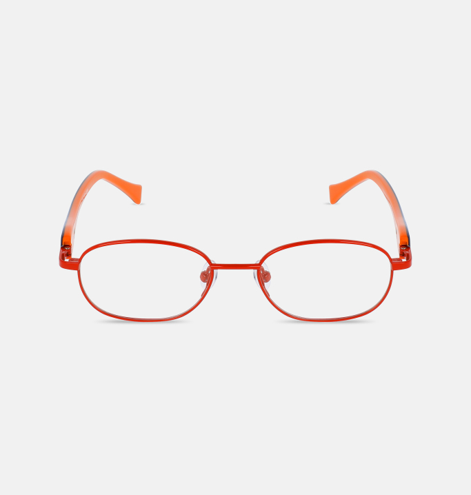 Lunettes de vue Enfant ROUGE Belem face