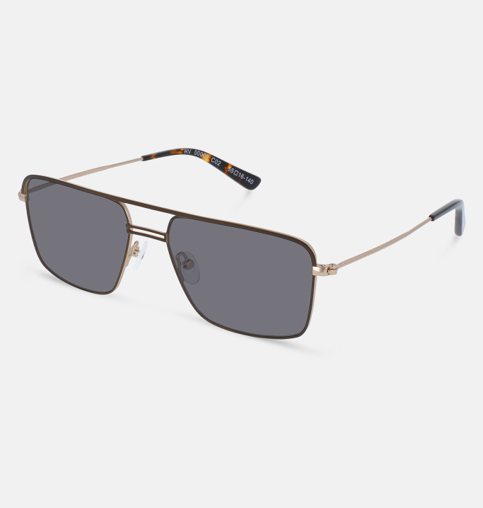 Lunettes de soleil Homme BRUN Cardiff coté