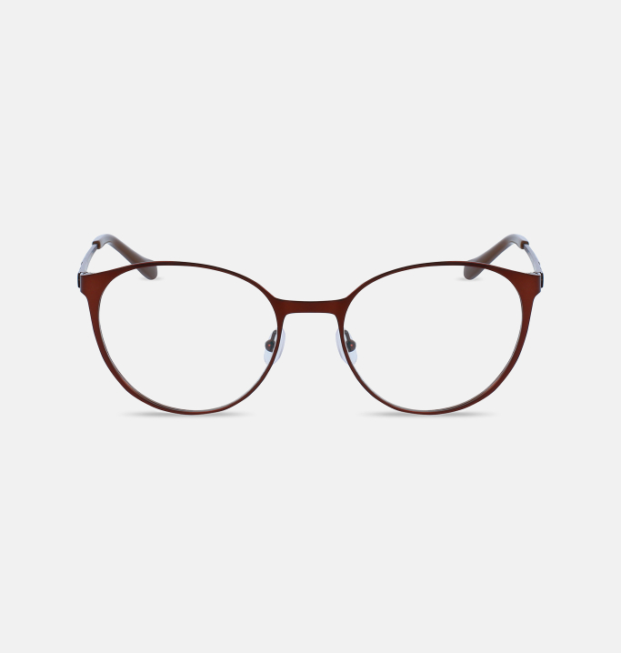 Lunettes de vue Femme BRUN Amman face