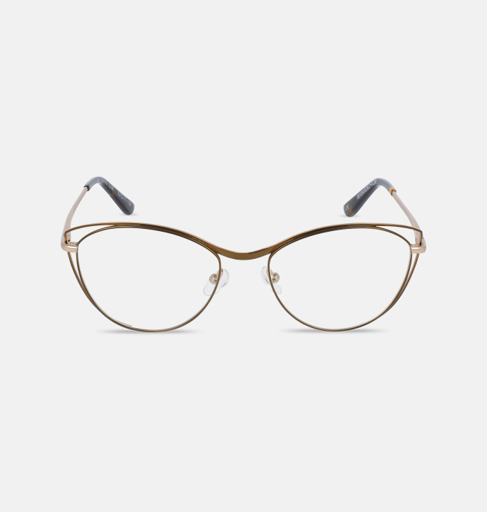 Lunettes de vue Femme BRUN Bonn face