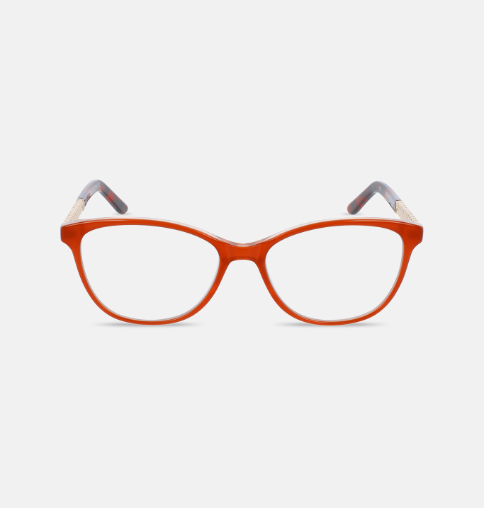 Lunettes de vue Femme ROUGE Sofia face