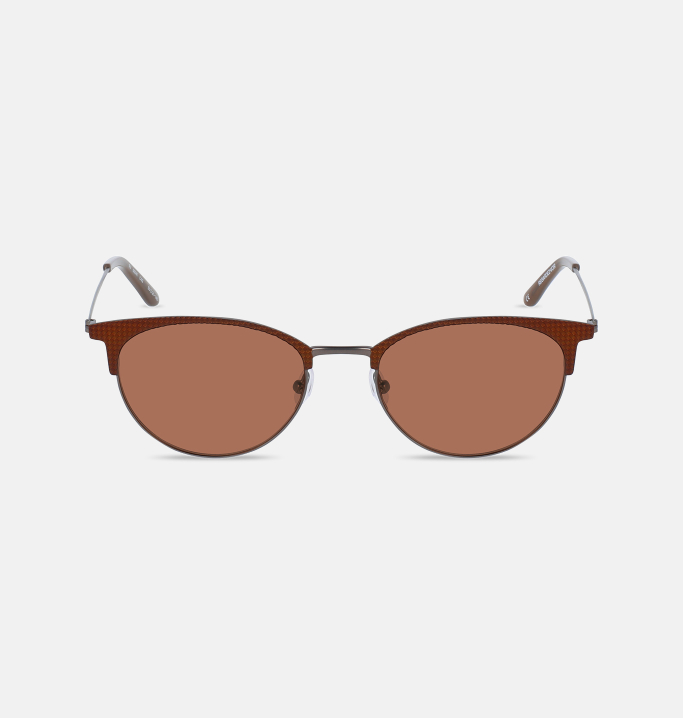 Lunettes de soleil Femme BRUN Cahors face