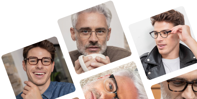 Lunettes de vue pour Homme