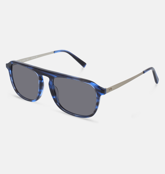 Lunettes de soleil Homme BLEU Glasgow coté