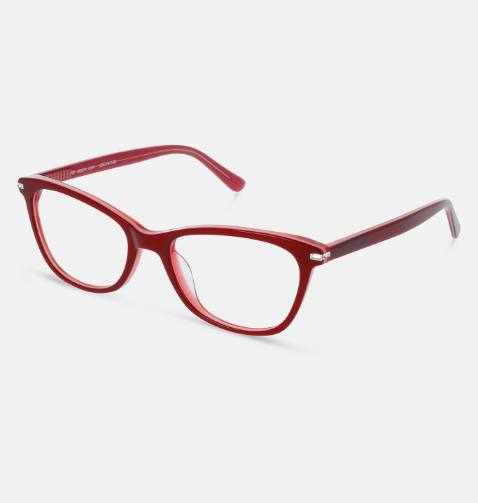 Lunettes de vue Femme ROUGE Palmyre coté