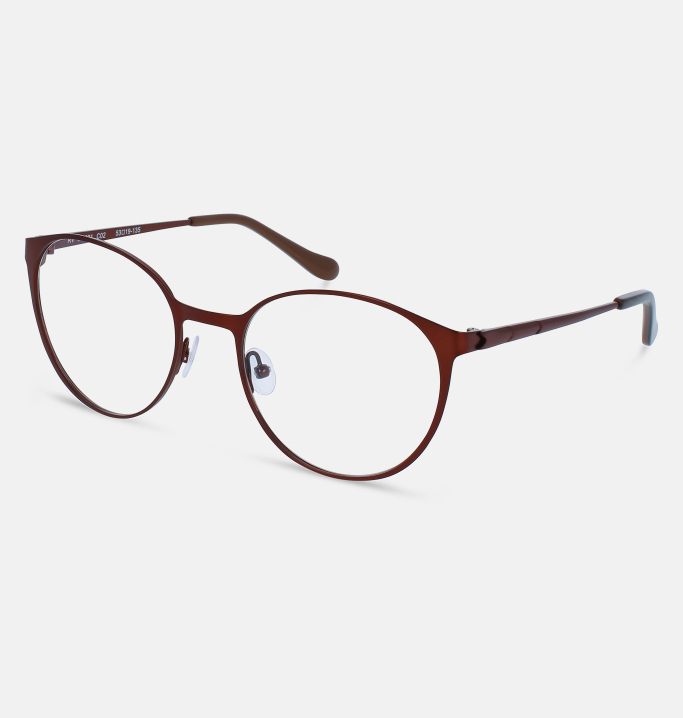 Lunettes de vue Femme BRUN Amman coté