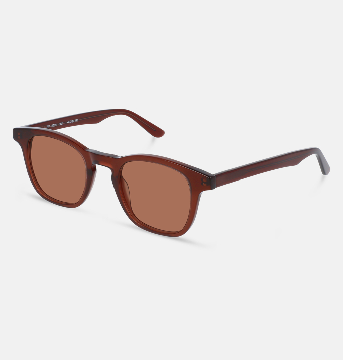 Lunettes de soleil Homme BRUN Bangkok coté