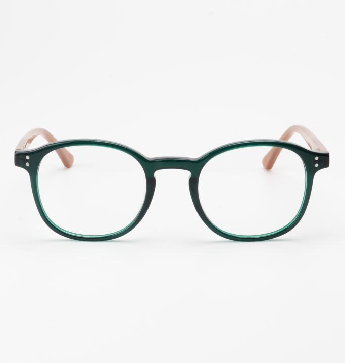 lunettes_vue Mixte VERT Macassar face