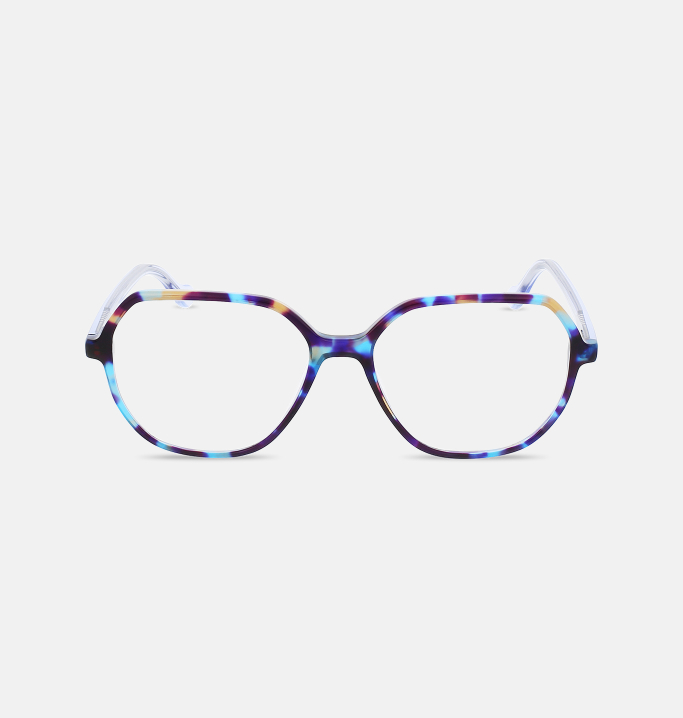 Lunettes de vue Femme BLEU Asuncion face