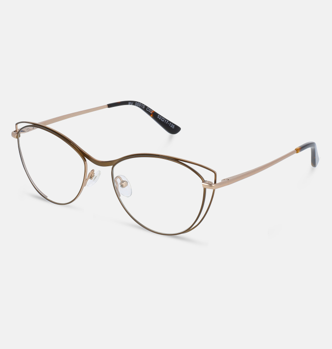 Lunettes de vue Femme BRUN Bonn coté