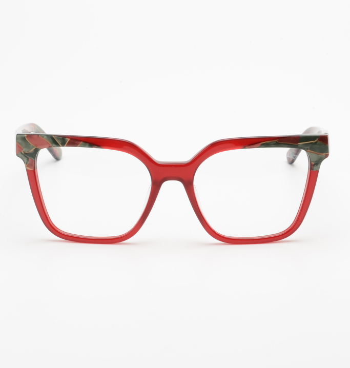 lunettes_vue Femme ROUGE Vienne face