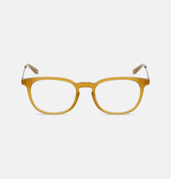 Lunettes de vue Homme JAUNE Carnac face