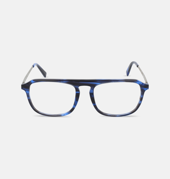 Lunettes de vue Homme BLEU Glasgow face