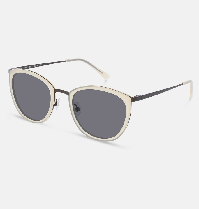 Lunettes de soleil Femme BLANC Damas coté