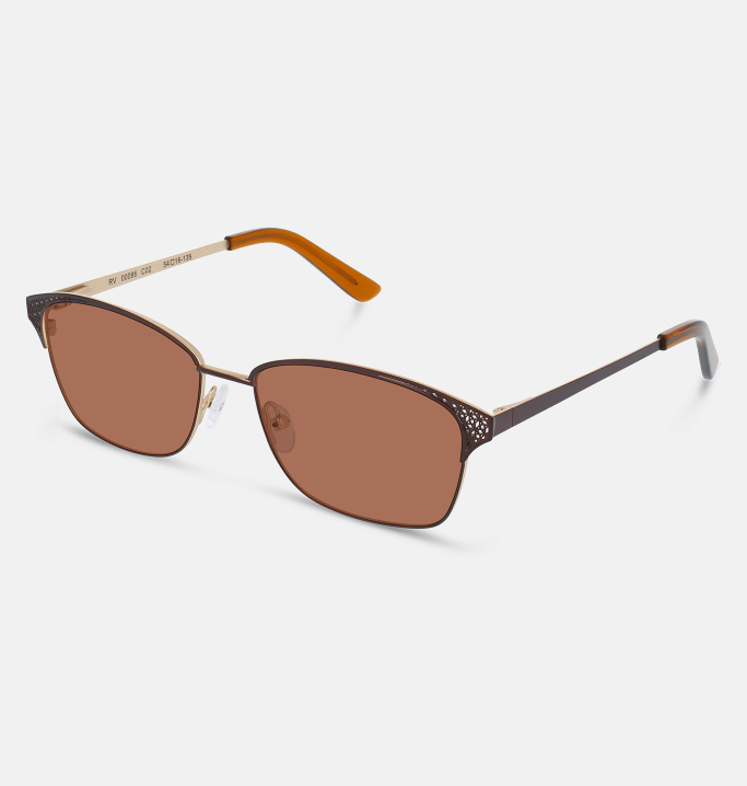 Lunettes de soleil Femme BRUN Sanaa coté