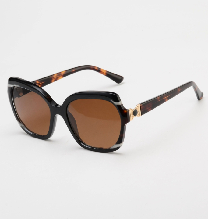 Lunettes de soleil Femme NOIR Bursa coté