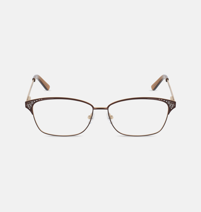Lunettes de vue Femme BRUN Sanaa face