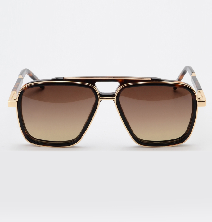 lunettes_soleil Homme DORE Doha face
