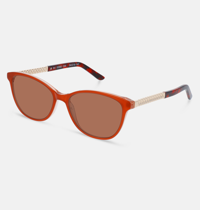 Lunettes de soleil Femme ROUGE Sofia coté