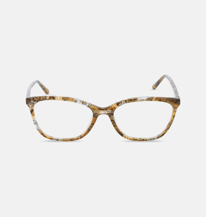 Lunettes de vue Femme BRUN Antalya face