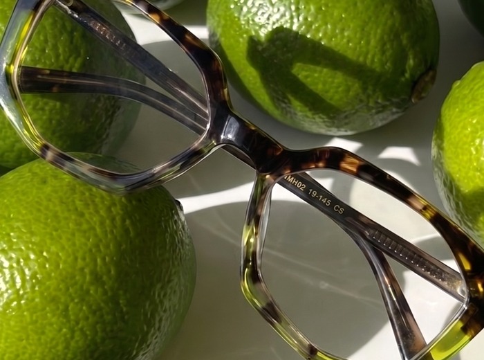 Monture optique en acétate écaille Droit de Regard